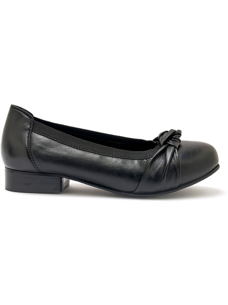 Ballerines très larges (H-J) pieds sensi - PEDICONFORT Noir Noir - Kiabi