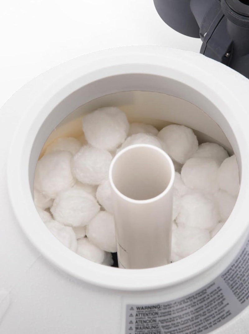 Balles de filtration Fiber Ball Blanc - Kiabi