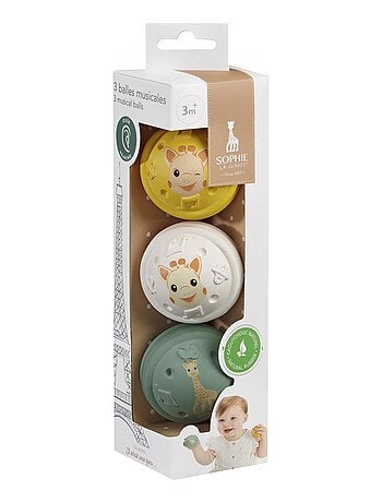 Balles musicales Sophie la girafe - Ouïe