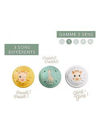 Balles musicales Sophie la girafe - Ouïe