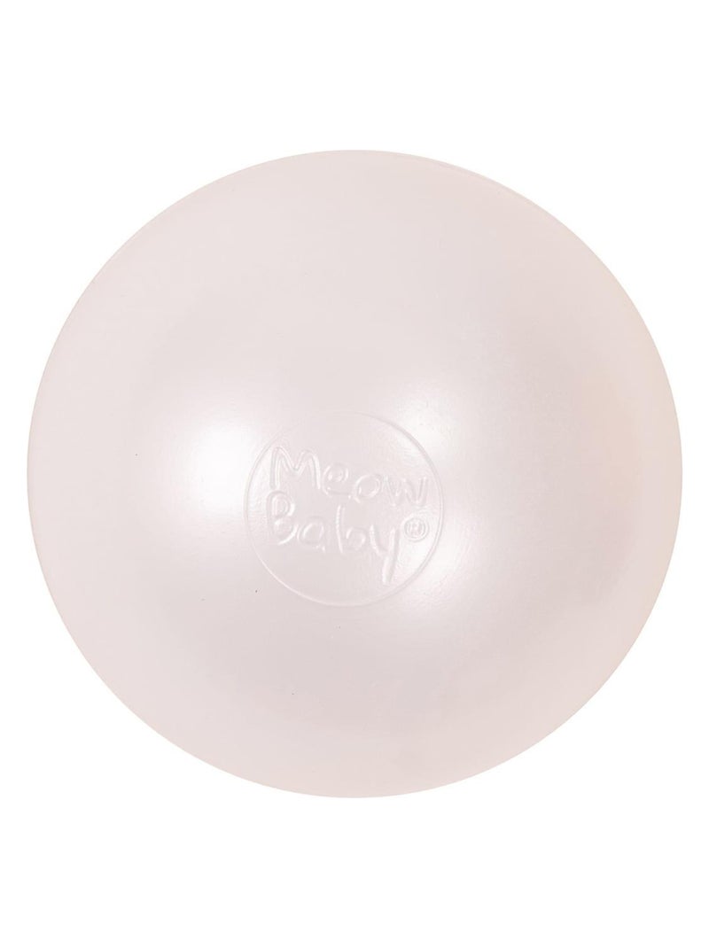Balles pour Piscine a Balle - 50 Balle 7cm Piscine à Balle pour Bébé Blanc nacré - Kiabi