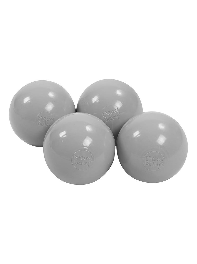 Balles pour Piscine a Balle - 50 Balle 7cm Piscine à Balle pour Bébé Gris - Kiabi