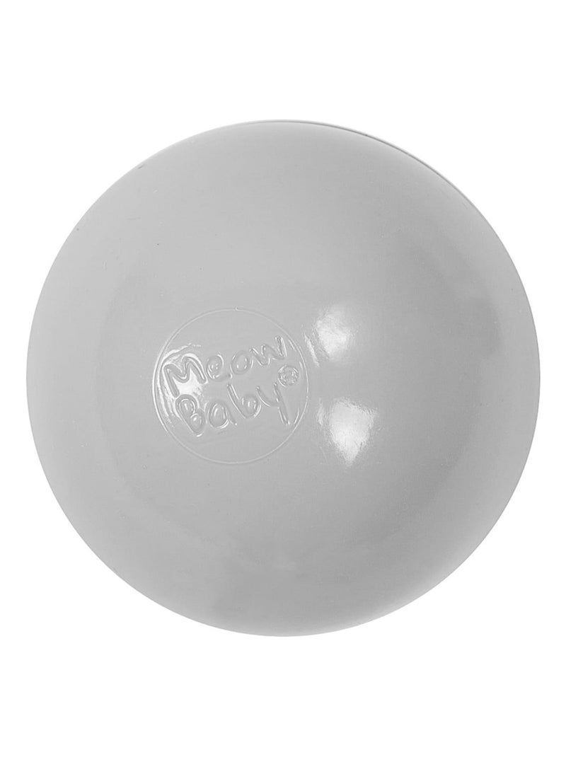 Balles pour Piscine a Balle - 50 Balle 7cm Piscine à Balle pour Bébé Gris - Kiabi