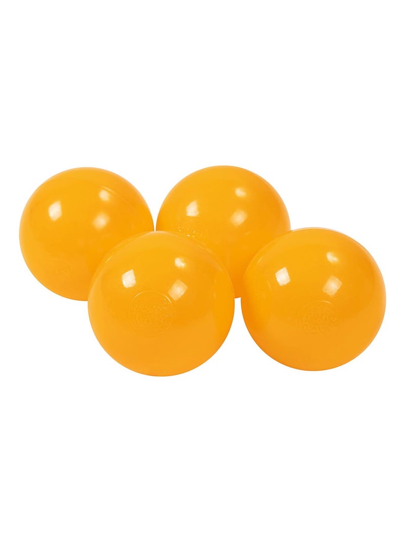 Balles pour Piscine a Balle - 50 Balle 7cm Piscine à Balle pour Bébé Moutarde - Kiabi
