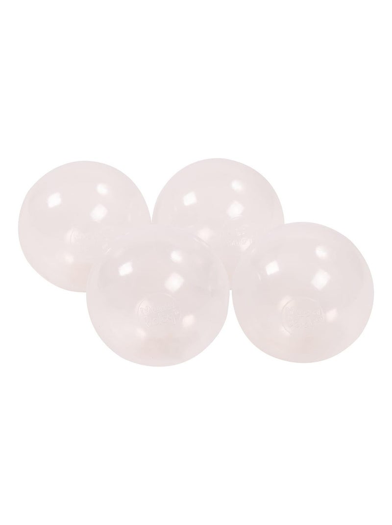 Balles pour Piscine a Balle - 50 Balle 7cm Piscine à Balle pour Bébé Transparent - Kiabi