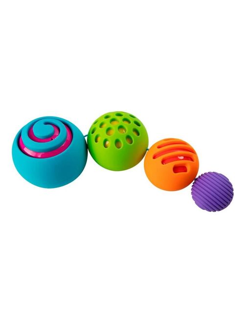 Balles texturées à emboîter : Oombeeball - Kiabi