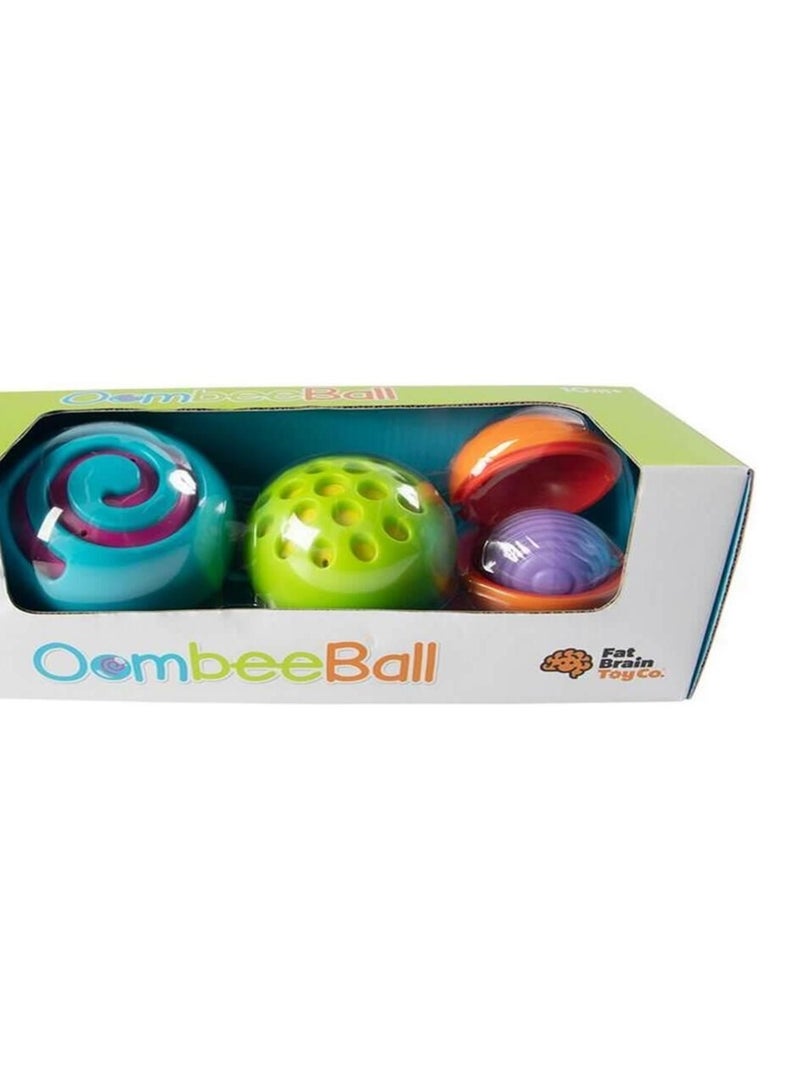Balles texturées à emboîter : Oombeeball N/A - Kiabi