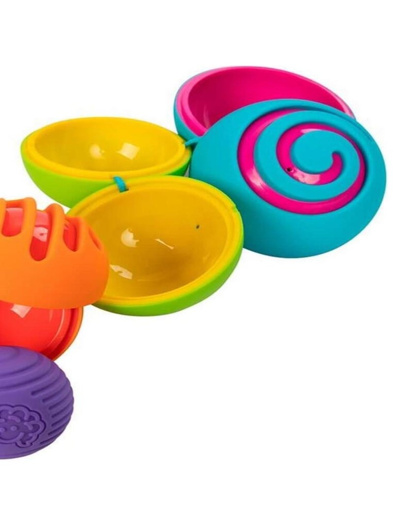 Balles texturées à emboîter : Oombeeball N/A - Kiabi