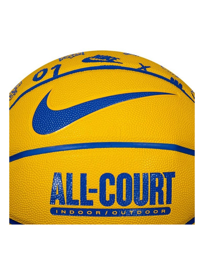 Ballon de basket everyday all court - nike Bleu Jaune - Kiabi