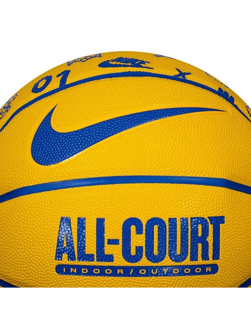 Ballon de basket everyday all court - nike Bleu Jaune - Kiabi