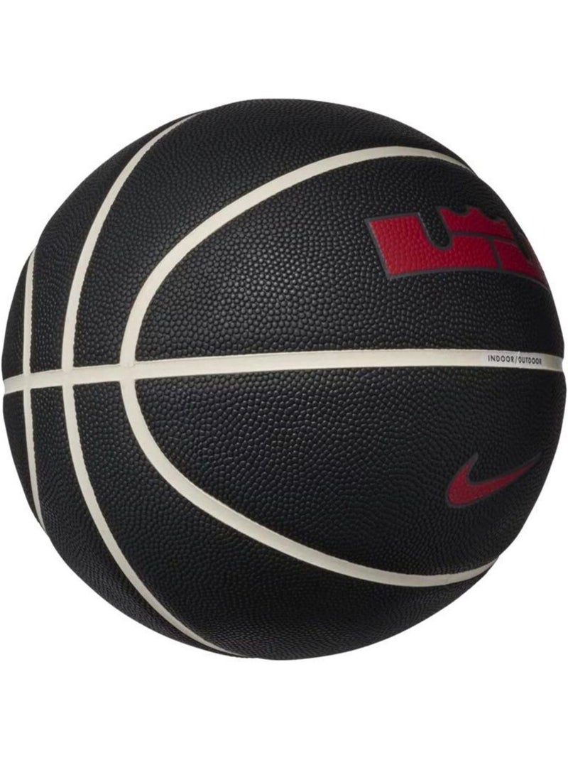 Ballon de basket motif/style 8 panneaux lebron james all court 2.0 - nike Noir - Kiabi