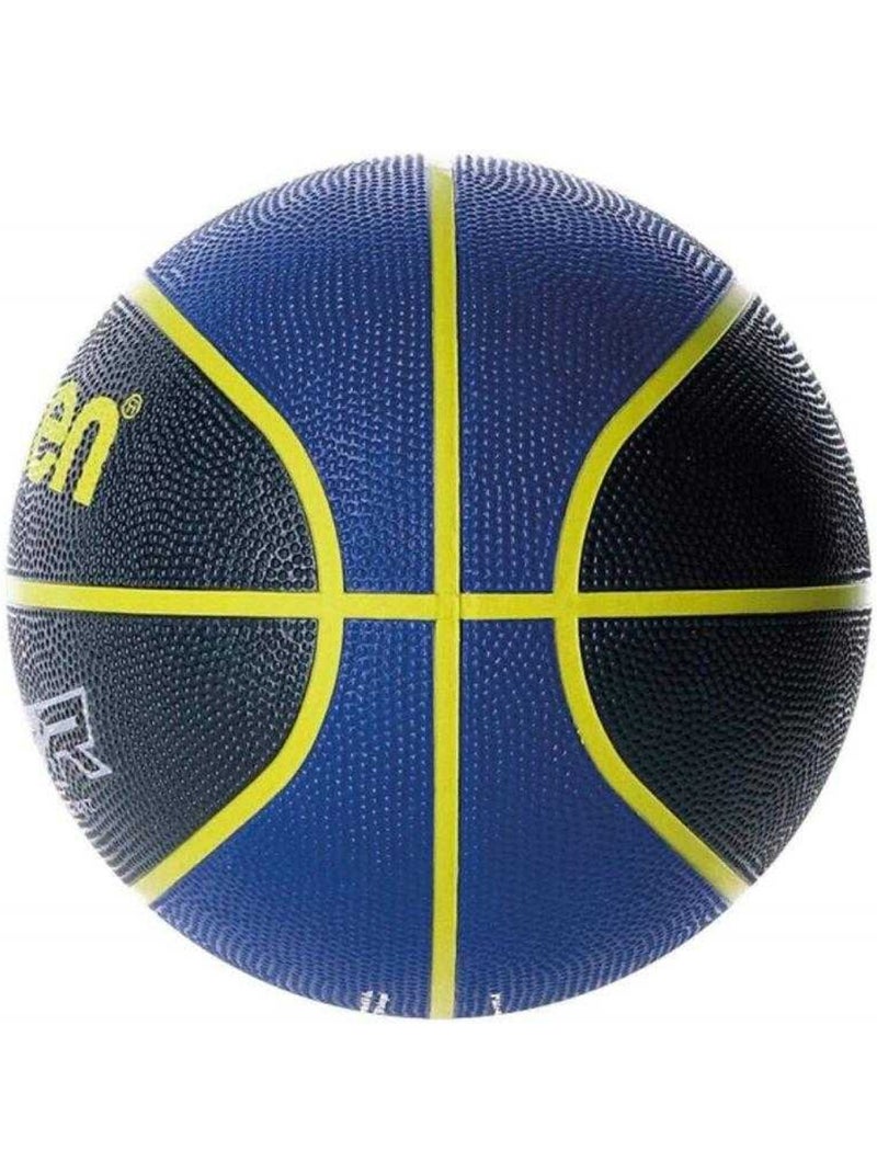 Ballon de basket motif/style logo - molten Noir Bleu marine - Kiabi