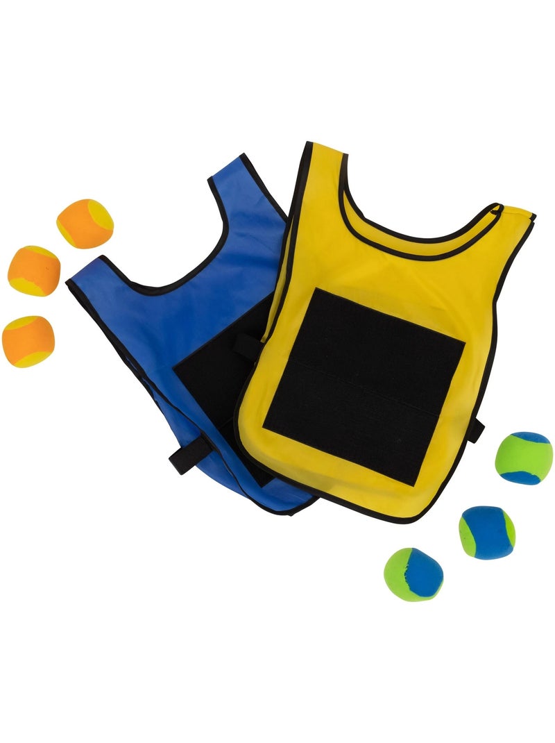 Ballon de dodgeball quickdodge - trespass Bleu Jaune - Kiabi