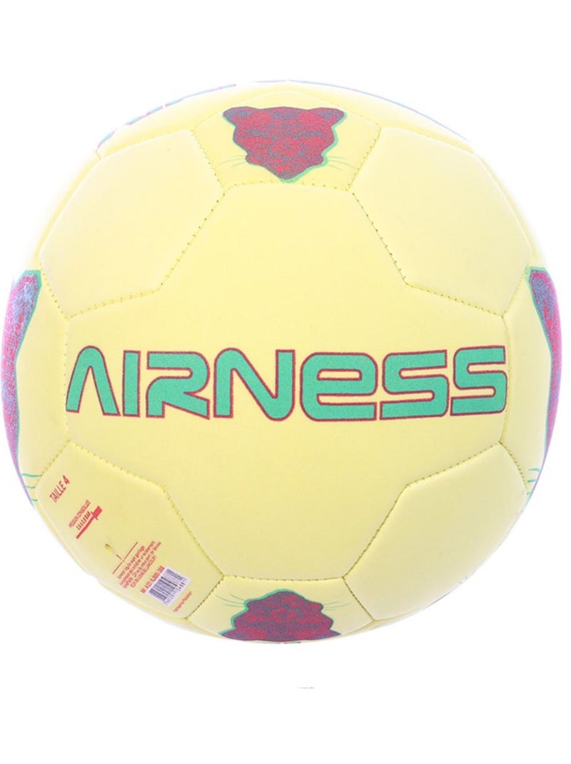 Ballon de foot  Airness Soft Jaune - Kiabi