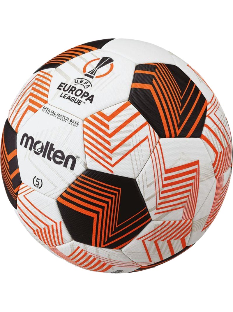 Ballon de foot ligue europa 2023/24 - molten Blanc Orange - Kiabi