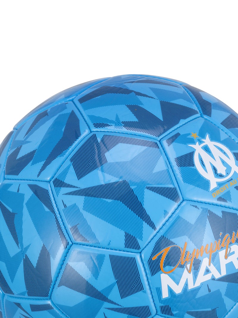 Ballon de football OM - Collection officielle OLYMPIQUE DE MARSEILLE - Taille 5 Bleu - Kiabi