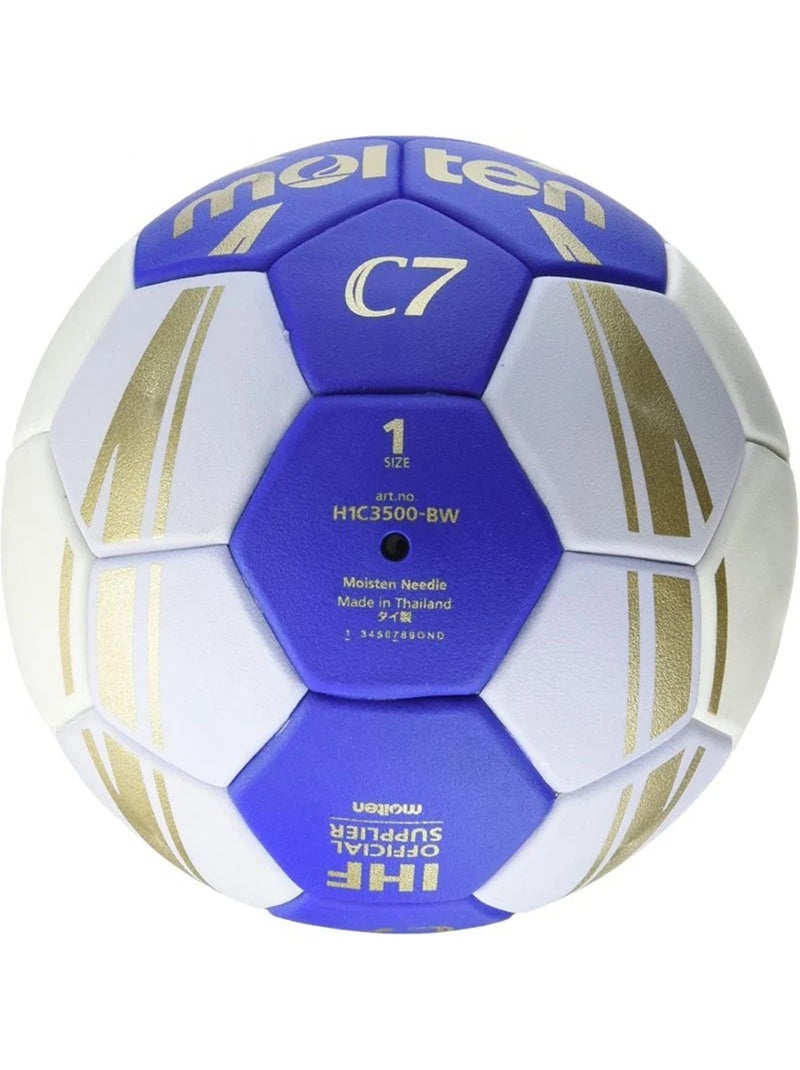 Ballon de handball c7s - molten Blanc Bleu - Kiabi