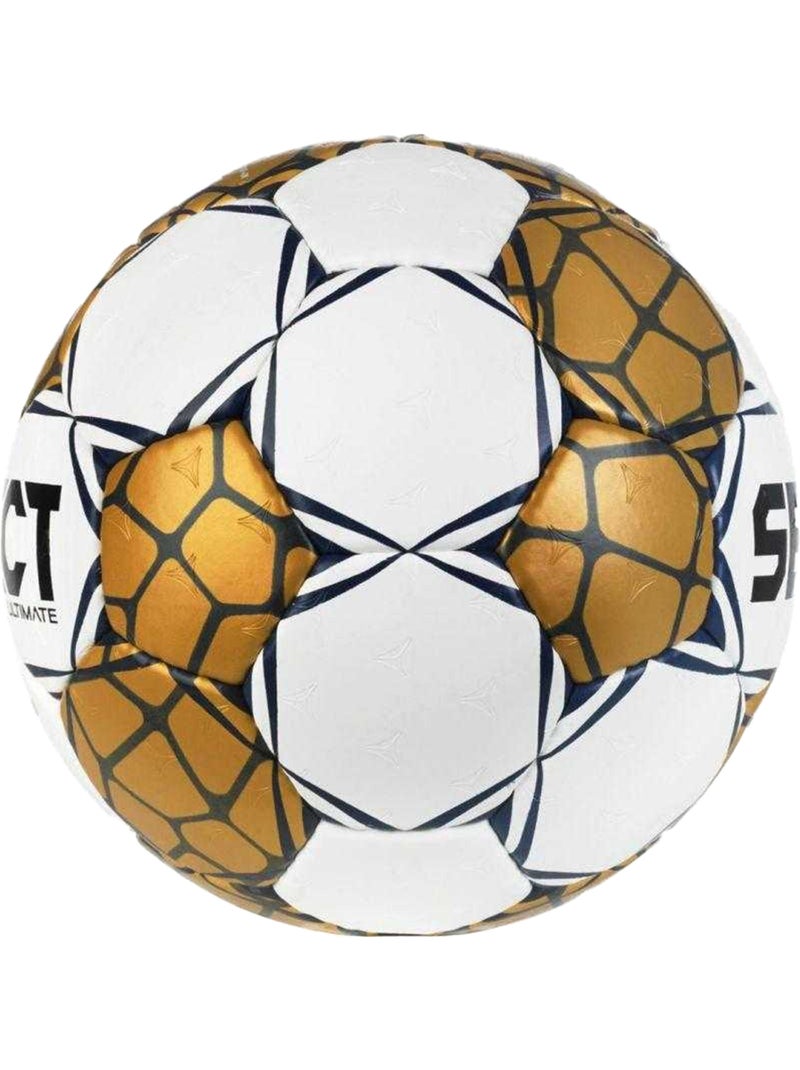 Ballon de handball style ligue des champions ehf ultimate - select Blanc Jaune - Kiabi