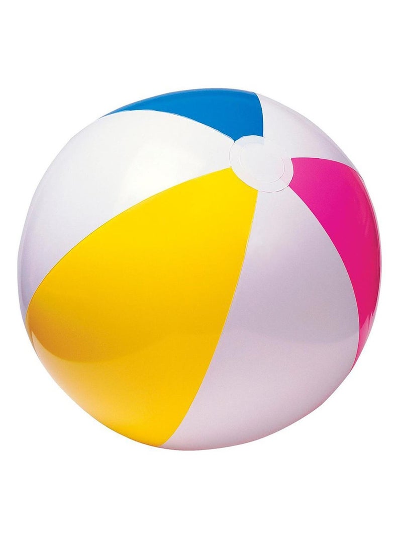 Ballon de plage "Glossy" 61 cm Multicolore - Kiabi