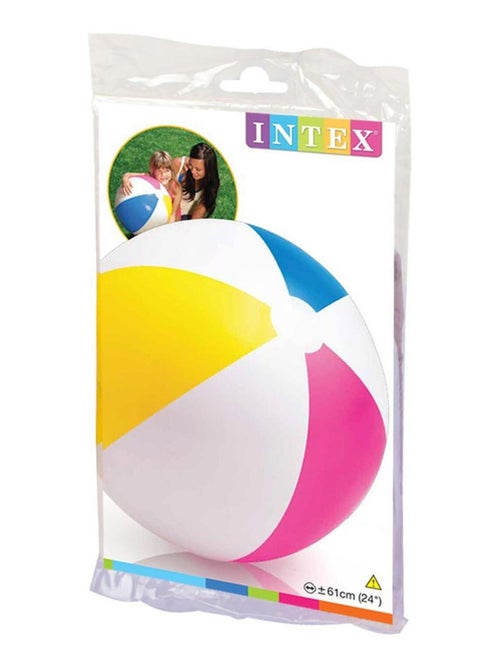 Ballon de plage "Glossy" 61 cm - Kiabi
