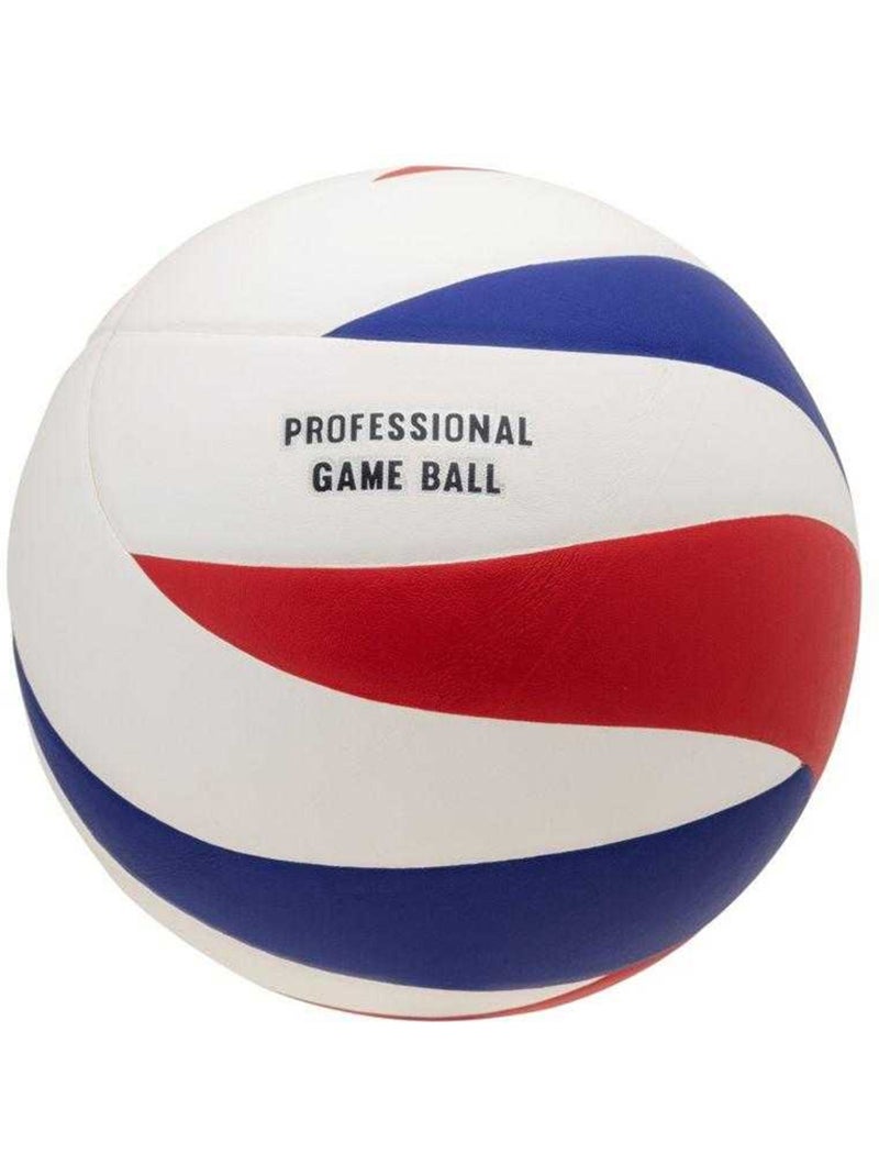 Ballon de volley-ball motif/style logo seagulls - huari Bleu Rouge Bleu - Kiabi