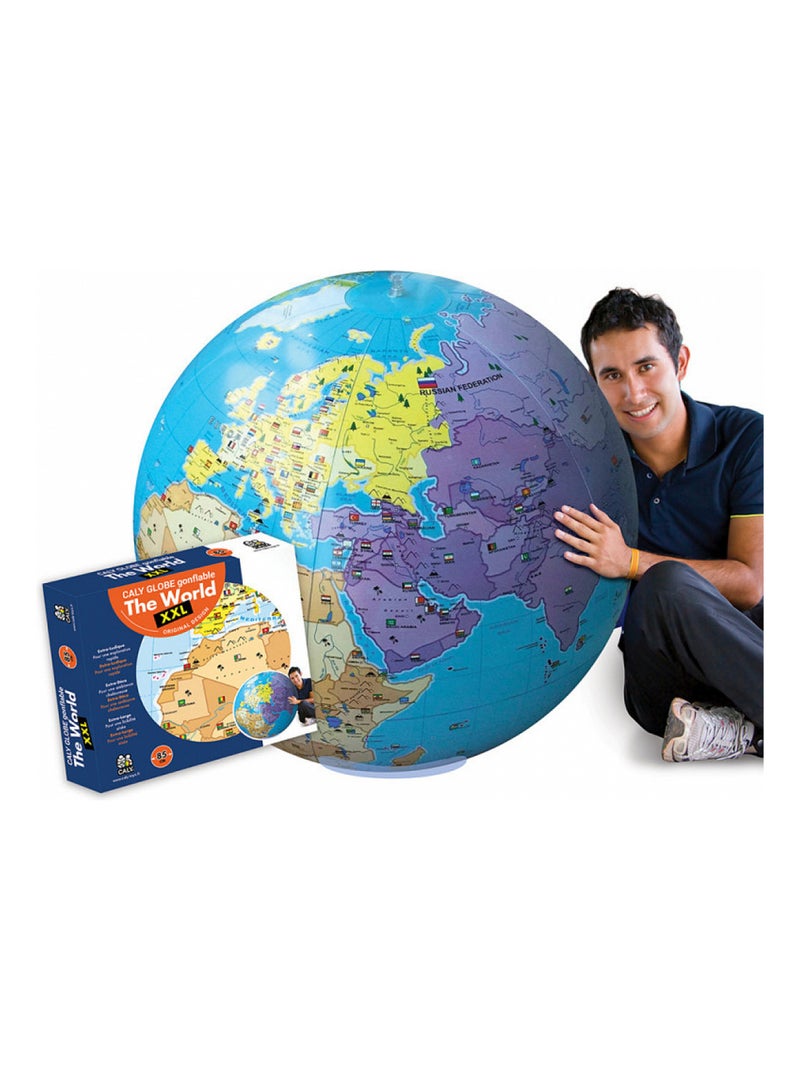 Ballon Globe The World Bleu - Kiabi