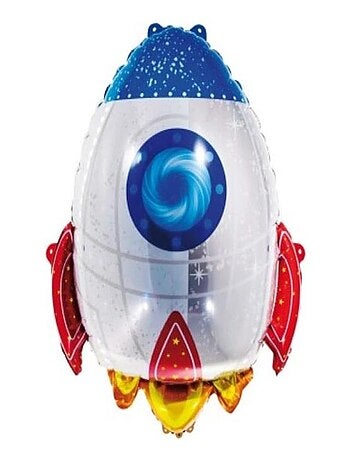 Ballon gonflable fusee