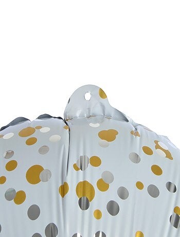 Ballon gonflable Joyeux anniversaire confettis