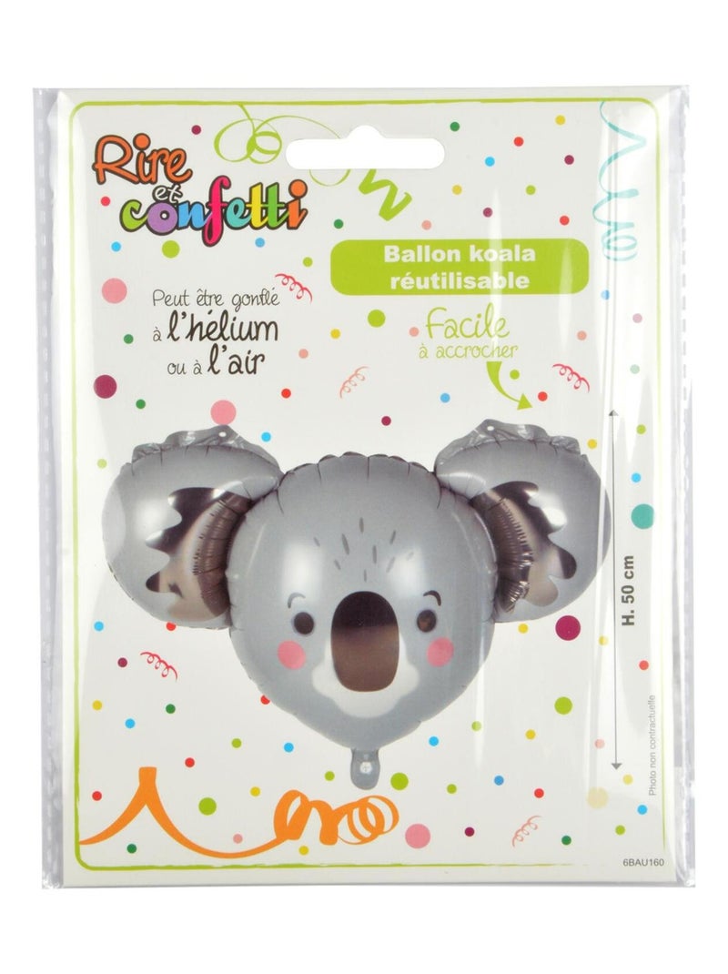 Ballon gonflable Koala Gris - Kiabi