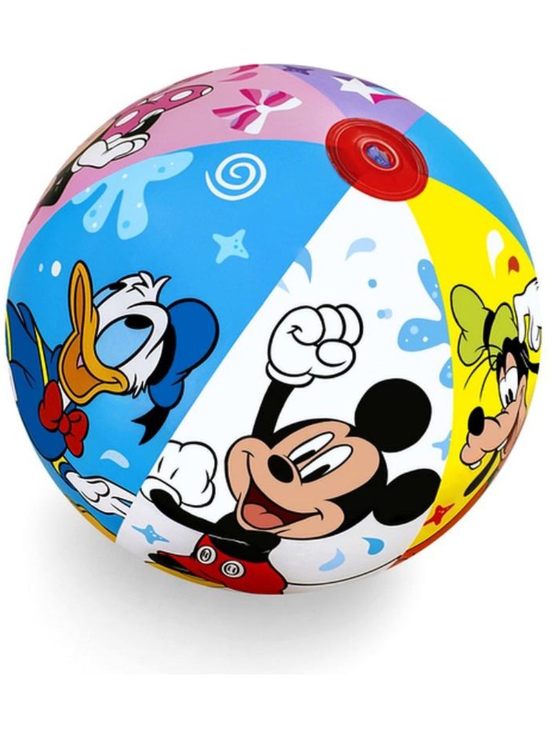 Ballon gonflable Mickey Mouse 51 cm piscine plage Multicolore - Kiabi