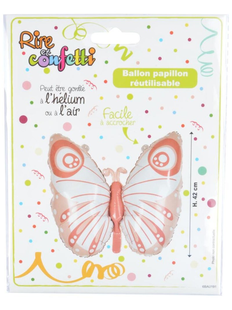 Ballon gonflable Papillon Rouge - Kiabi