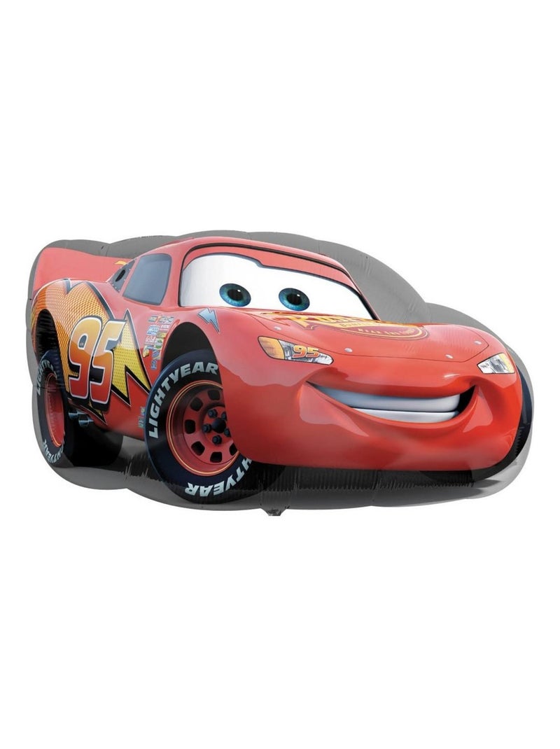 Ballon hélium Cars Flash Mc Queen XXL Multicolore - Kiabi