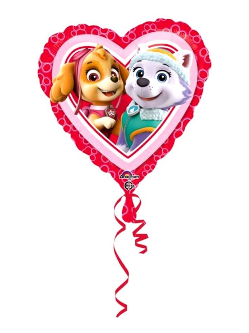 Ballon La Pat Patrouille Stella Everest hélium New fête coeur Multicolore - Kiabi