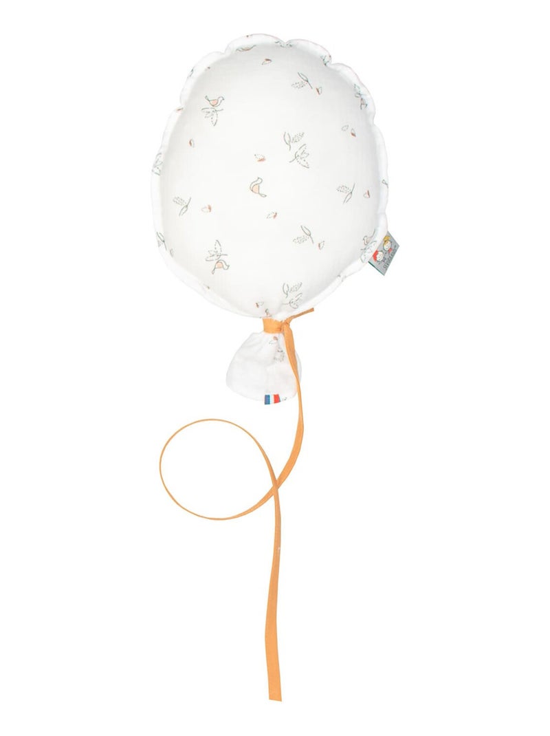 Ballon mural décoratif en Coton imprimé 28cm Blanc Gris - Kiabi