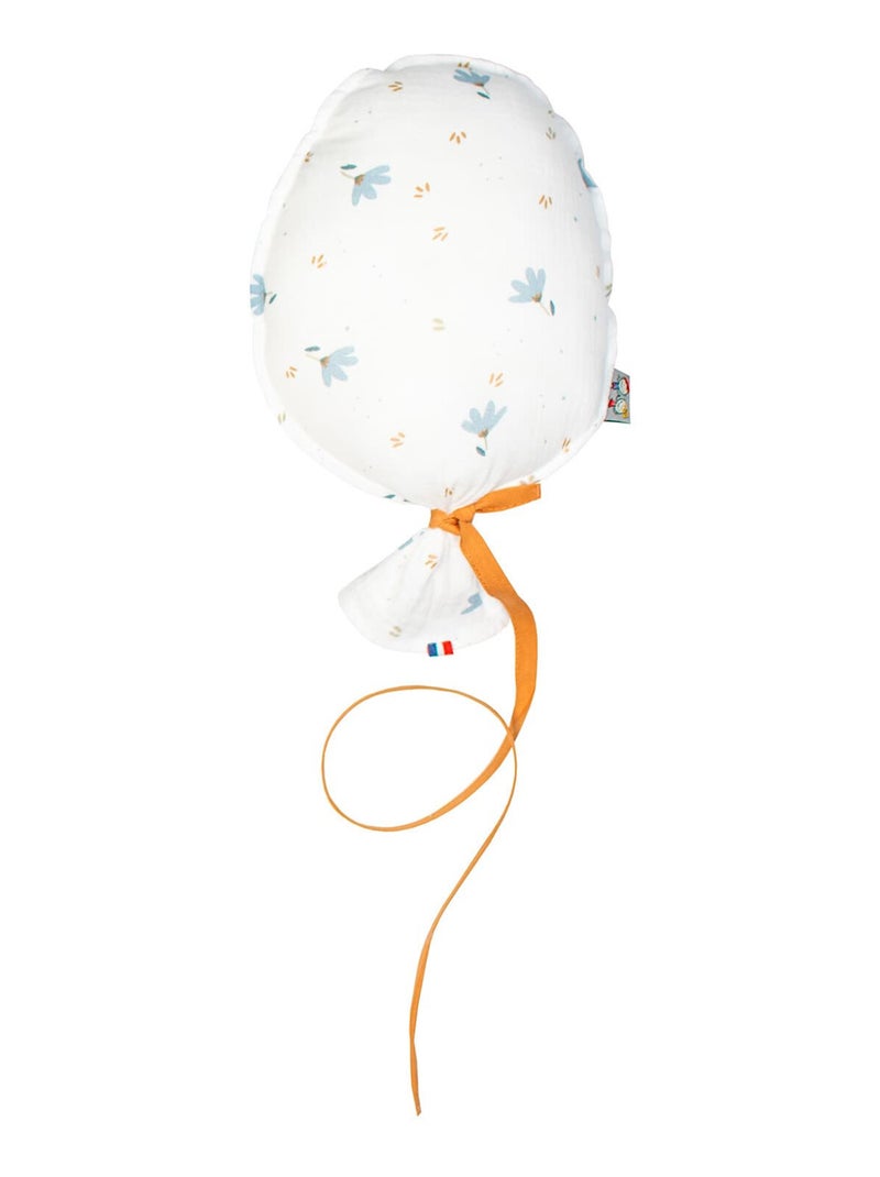 Ballon mural décoratif en Coton imprimé 28cm Bleu - Kiabi