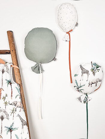 Ballon mural décoratif en Coton imprimé 28cm