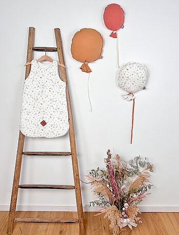 Ballon mural décoratif en coton imprimé 38cm