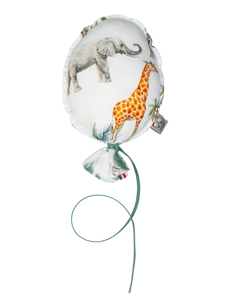 Ballon mural décoratif en satin de coton, Safari SEVIRA KIDS Vert d'eau - Kiabi