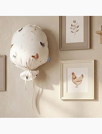 Ballon mural décoratif imprimé 38cm