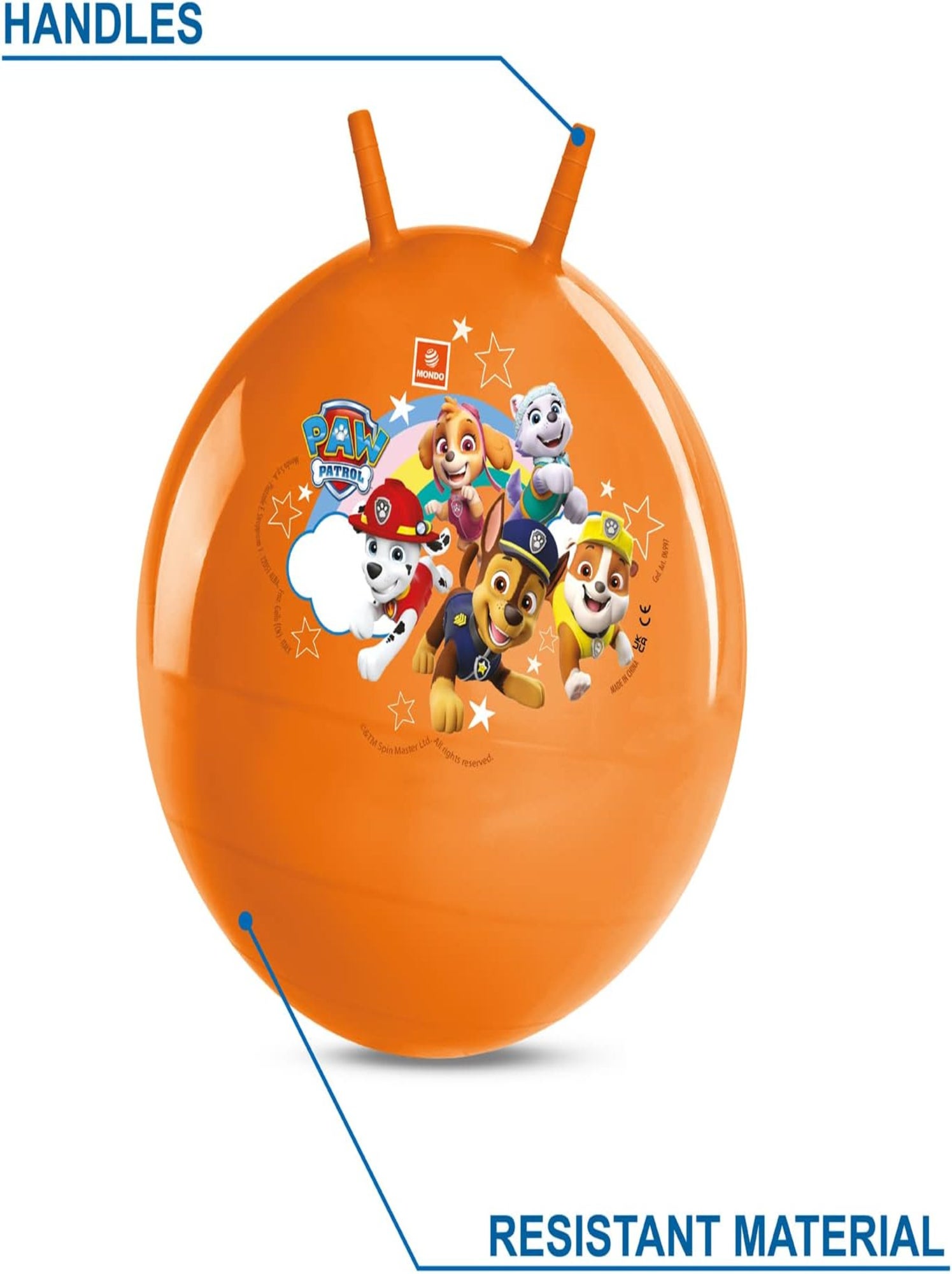Ballon Sauteur In The Night Garden / Mondo - Diamètre 50 Cm - Jaune - Neuf Sous Emballage