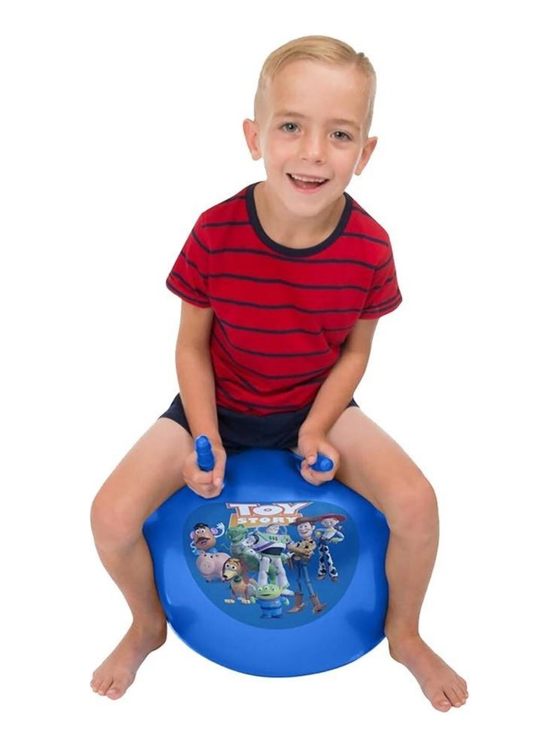 Ballon sauteur Toy Story pogo enfant balle rebondissante Woody Buzz Multicolore - Kiabi