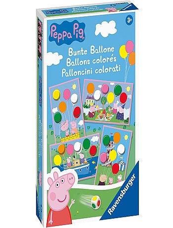 Ballons colorés Peppa Pig