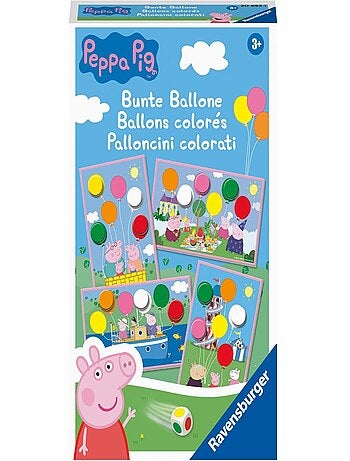 Ballons colorés Peppa Pig