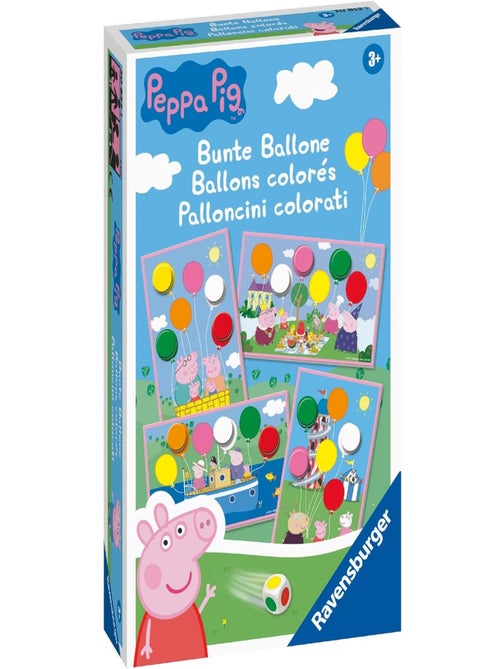 Ballons colorés Peppa Pig - Kiabi