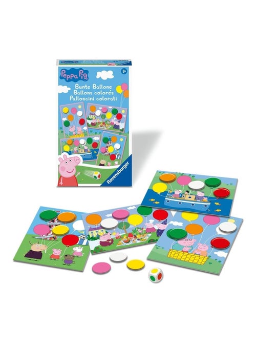 Ballons colorés Peppa Pig - Kiabi