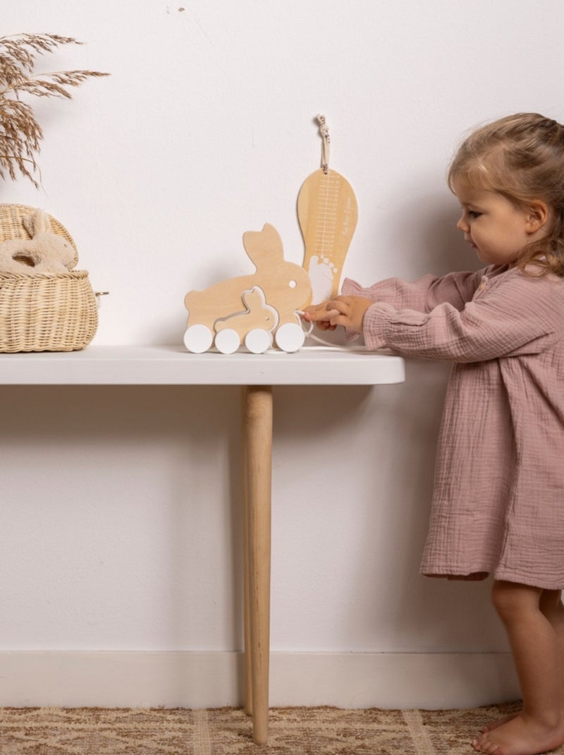 BAMBAM - Lapin à tirer Marron - Kiabi