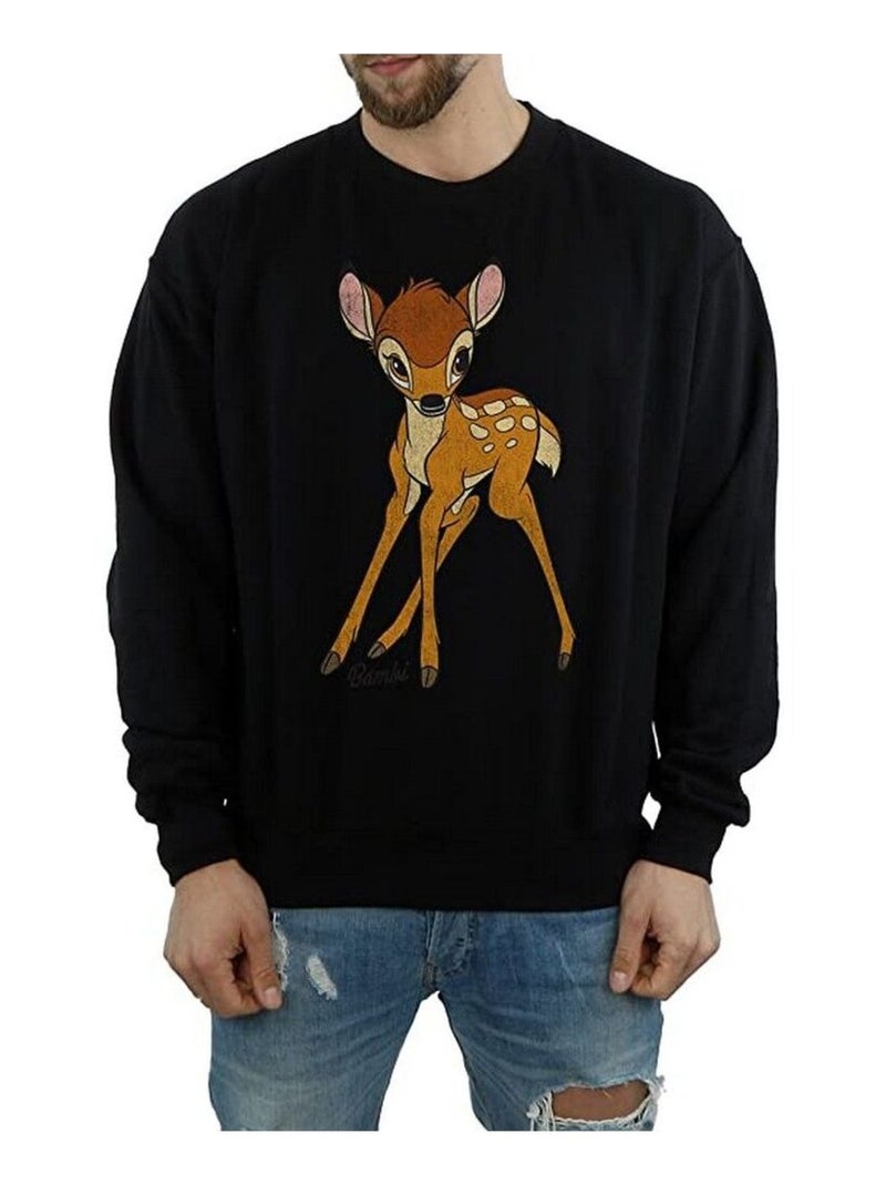 Bambi - Sweat CLASSIC (Bambi) Noir - Kiabi
