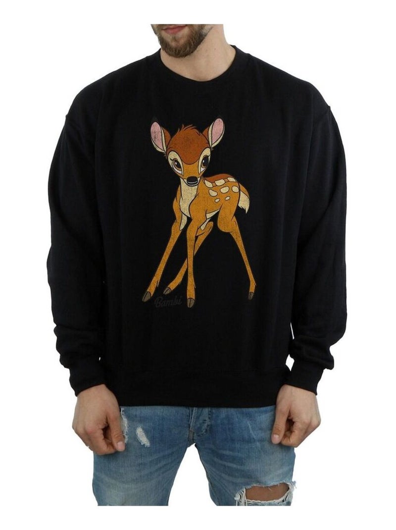 Bambi - Sweat CLASSIC (Bambi) Noir - Kiabi