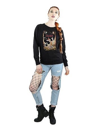 Bambi - Sweat motif/style poster rétro (Bambi, Fleur, Monsieur Hibou, Panpan)