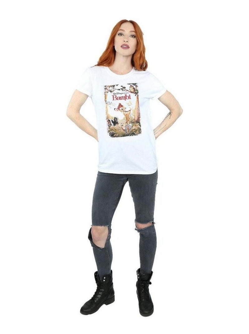 Bambi - T-shirt Blanc - Kiabi